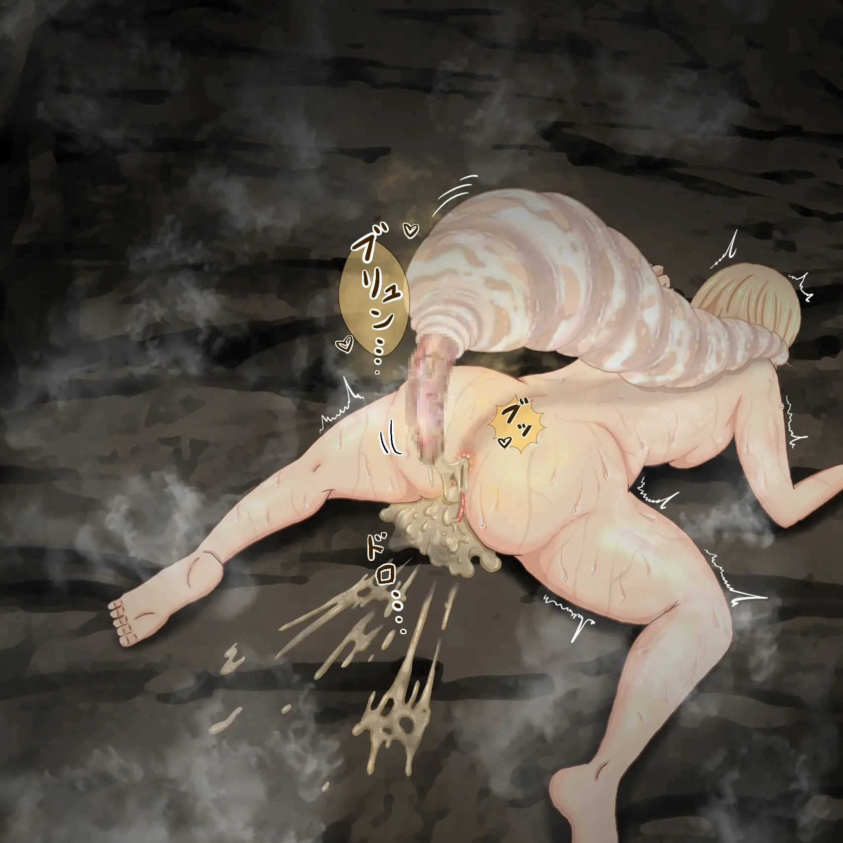 A Female Hunter Struggles With Raising A Child! (Larvae) / 여자사냥꾼 육아분투기!